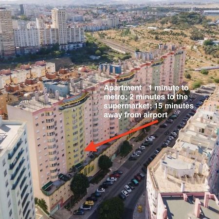 1-Minute Walk To The Metro And 2 To The Supermarket 리스본 외부 사진